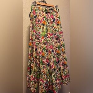 Buffalo by David Bitton bohemian maxi skirt | Large